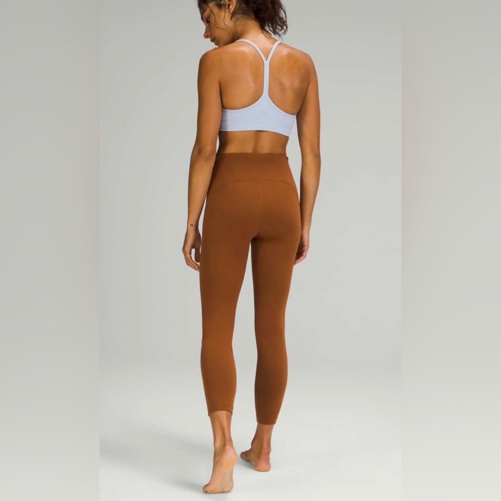 Lululemon Instill High Rise Tights Leggings Copper Brown Size 0
